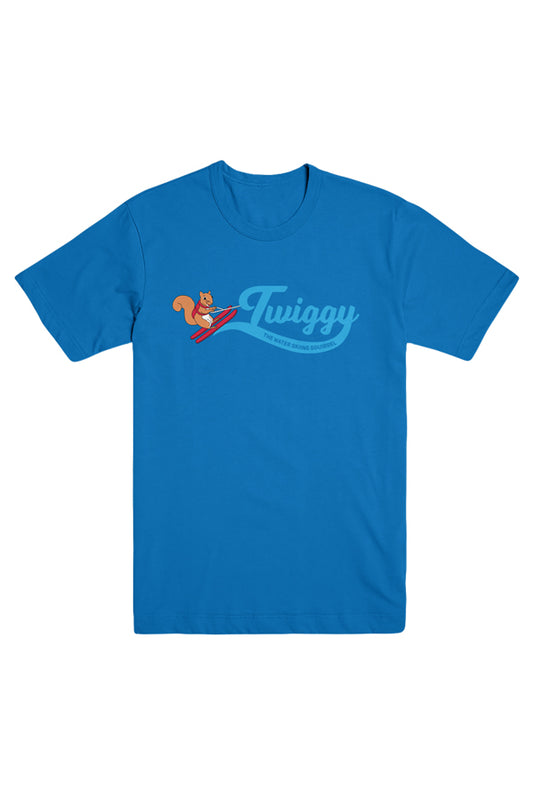 The New Wave Twiggy Adult Tee (Royal)