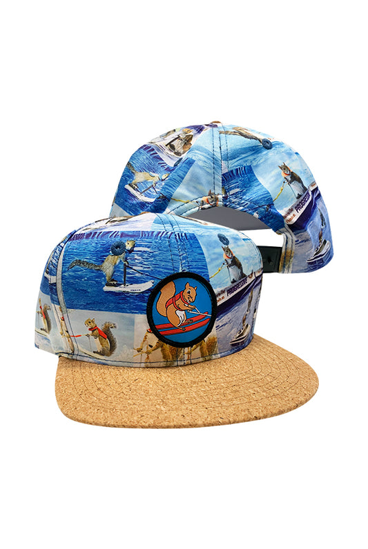 Cork Bill Cap product by Twiggy The Water Skiing Squirrel